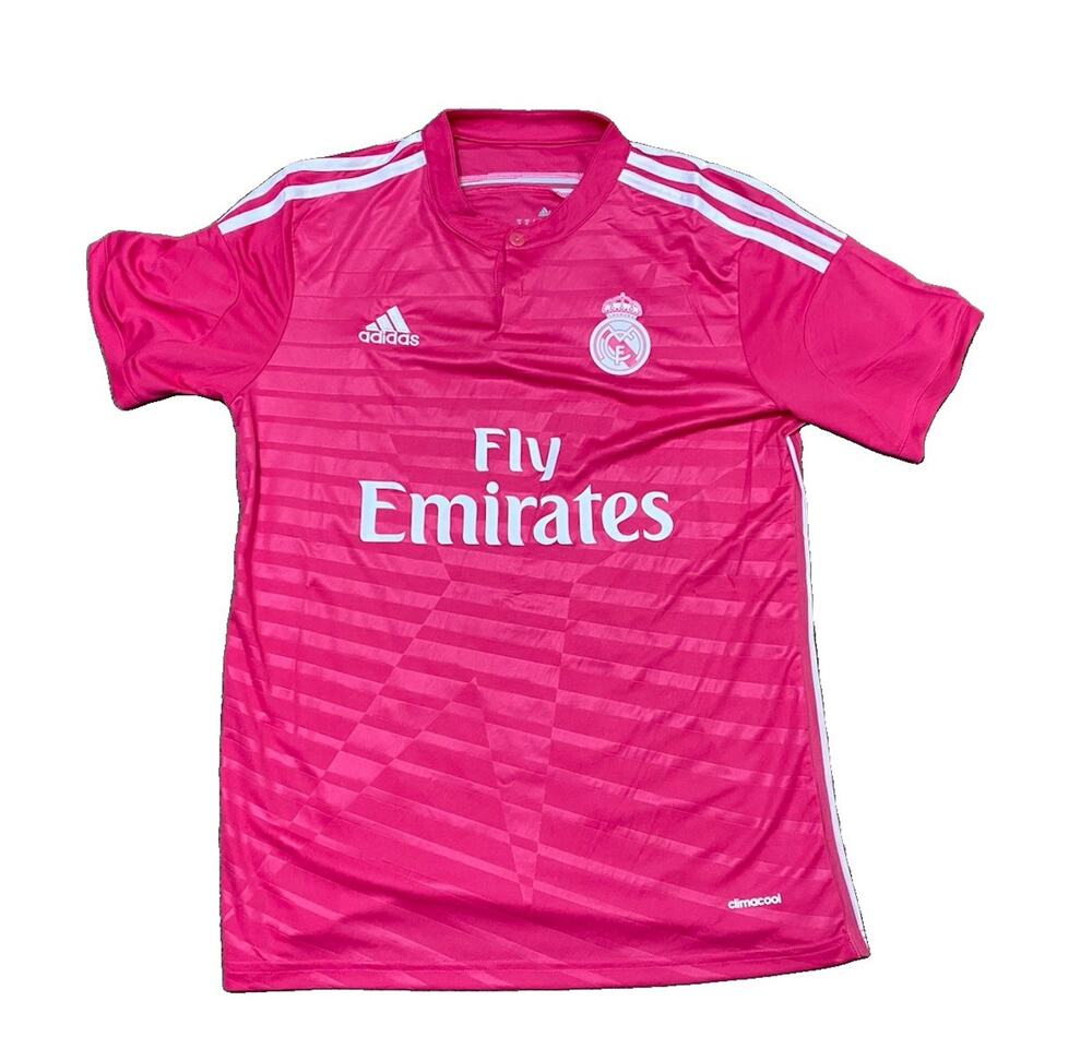 Real Madrid | Men’s Medium Retro “Pink” Jersey